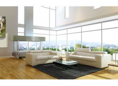 Ledersofa Sofagarnitur 32 Sitzer Set Garnitur Polstersofa Couch Designersofa