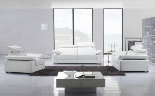 Ledersofa Sofagarnitur 32 Sitzer Set Garnitur Couch Polstersofa Designersofa