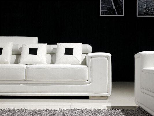 Garnitur Ledersofa Sofagarnitur 32 Sitzer Set Polstersofa Couch Designersofa Neu