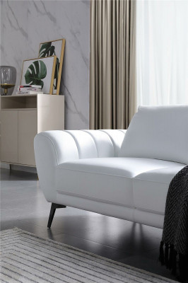 Ledersofa Couch Wohnlandschaft 3+2 Sitzer Garnitur Design Modern Sofa