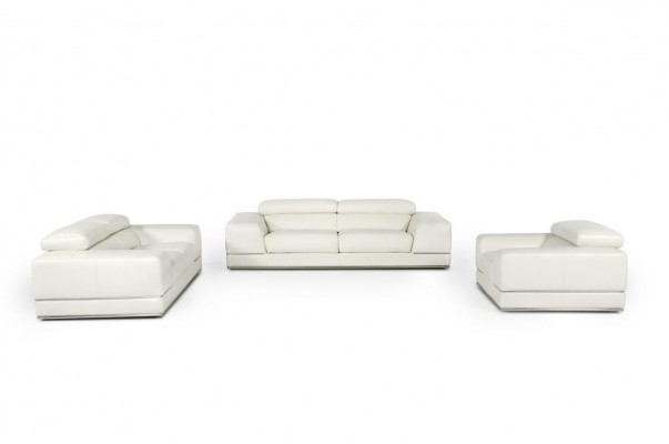 Ledersofa Wohnlandschaft 3+2 Sitzer Garnitur Design Modern Sofa Garnituren Neu