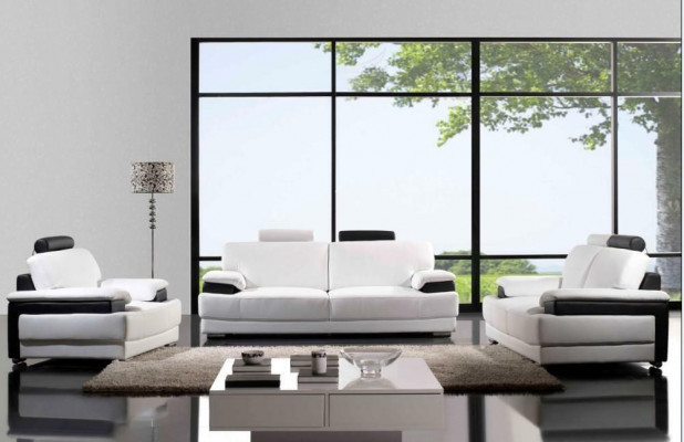 Komplett Set Sofagarnitur 3+2 Sitzer Design Sofa Couch Wohnlandschaft