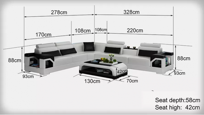 Ecksofa Couch Polster Eckgarnitur Sofa Garnituren Eckledersofa Wohnlandschaft