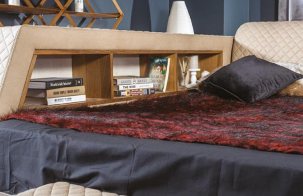 Multifunktion Bett Schlafzimmer Möbel Betten Luxus Bett tv lift Doppelbett Neu