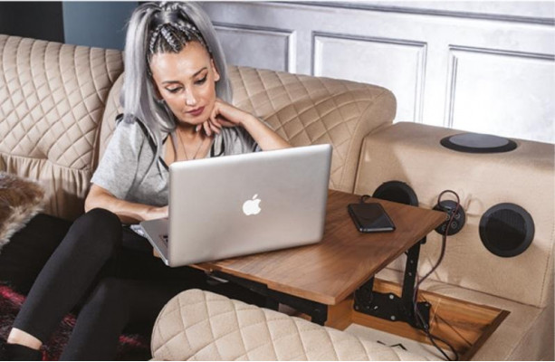 Multifunktion Bett Schlafzimmer Möbel Betten Luxus Bett tv lift Doppelbett Neu