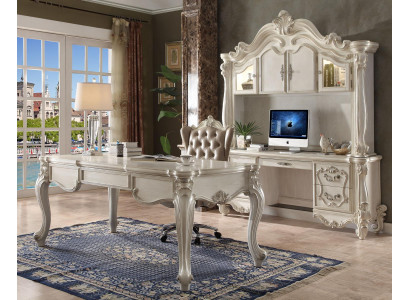 Büro Schreibtisch + Sessel Tisch Holztisch Stuhl 3tlg. Set Computertisch