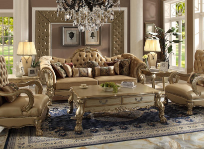 Sofagarnitur 3+1 Sitzer Couchen Klassischer Wohnlandschaft Sofas Polster