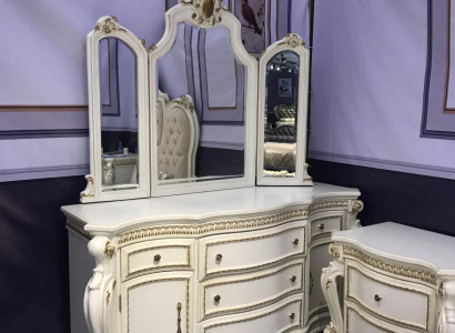 Buffet Kommode Kommoden Schrank Barock Rokoko Spiegel Anrichte