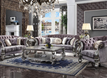 Sofa Dreisitzer Sofas Couch Polster Garnitur Leder Barock Rokoko