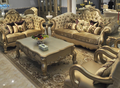 Luxus Sofagarnitur 3+2+1 Sitzer Set Sofa Polster Couchen Couch