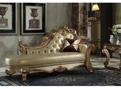 Chaiselongue Liege Relaxsessel Liegesessel Komfortliege Deko Luxus Barock