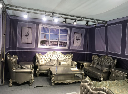 Sofagarnitur 3+2+1 Sitzer Set Design Sofas Polster Couchen Couch Leder