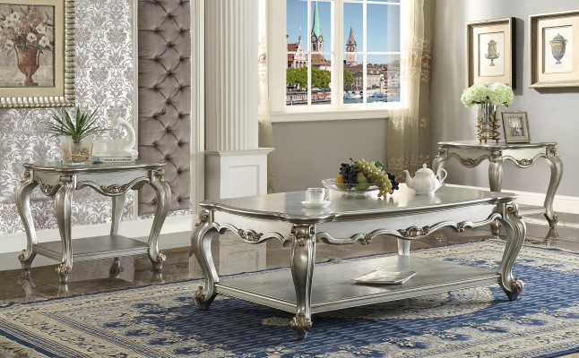 Klassischer Tisch Couchtisch Sofa Beistelltisch Design Wohnzimmer Barock