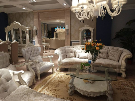 Komplett Set Sofagarnitur Sitz Polster Garnitur Design Wohnlandschaft