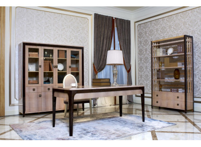 Büro Set Garnitur Möbel Schreibtisch Tisch Schrank Regal Komplett 4tlg.
