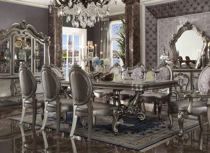 Luxus 1x Stuhl Esszimmerstuhl Polsterstuhl Wohnzimmerstuhl Küchenstühle