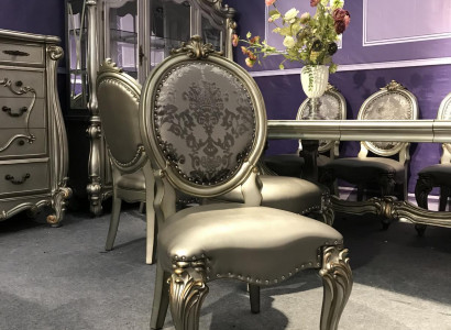 Polsterstuhl Luxus Sessel Stuhl Stühle Wohnzimmer Esszimmer Lehnstuhl