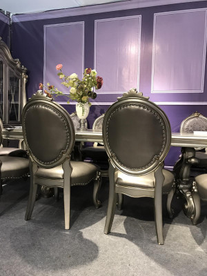 Polsterstuhl Luxus Sessel Stuhl Stühle Wohnzimmer Esszimmer Lehnstuhl