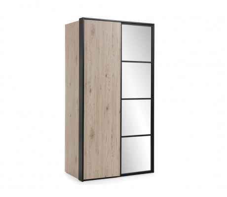 Loft Kleiderschrank Mehrzweckschrank Holz Schrank Schränke Möbel Braun