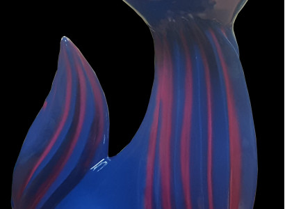 Abstrakte Figur Fuchs Figuren Abstrakt Statuen designer Loft bunte Skulpturen