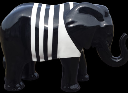 Abstrakte Dekoration Elefant Figur Statue Figuren Deko Garten Moderne Skulpturen