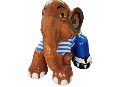 Designer Figur Statue Moderne Figuren Dekoration Elefant Deko Garten Skulpturen