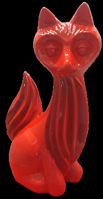 Moderne Dekoration Abstrakte Figur Figuren Abstrakt Statuen Skulptur Fuchs 60cm