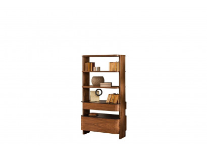 Bücherregal Standregal Büroregal Braun Holz Büro Bücher Regale Design