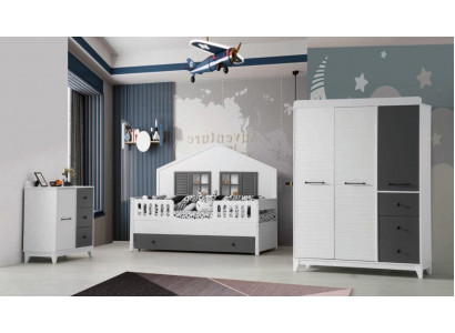 Modern Set für Kinderzimmer Multicolour Perfekte Möbel für Ihr Interieur