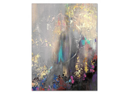 Abstrakt Modern Ölbild Gemälde Bild Leinwand Echte Handarbeit Kunsthandwek xxl