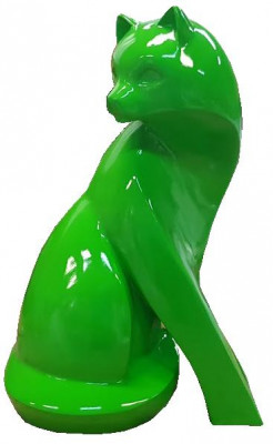 Abstrakte Figur Figuren Abstrakt Statuen Skulptur designer Loft Grün Skulpturen