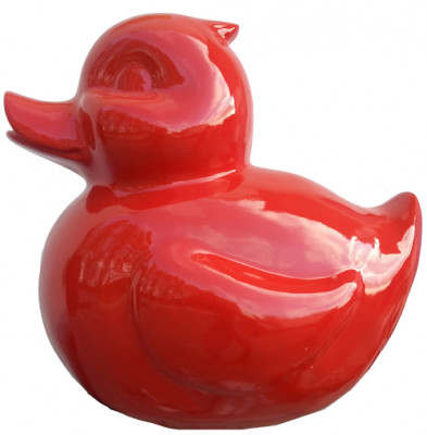 Moderne Abstrakte Figuren Designer Skulpturen Figuren Garten Statuen Ente Neu