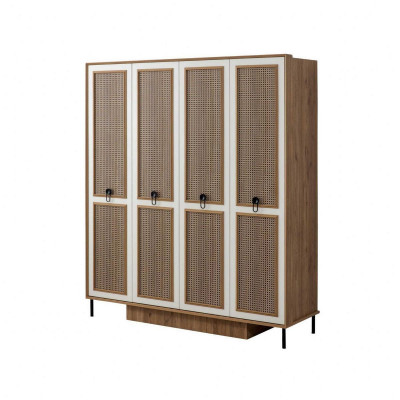 Schlafzimmer Sets Jugenbett Kinderbett Braun Holz Set 5tlg Bett Modern