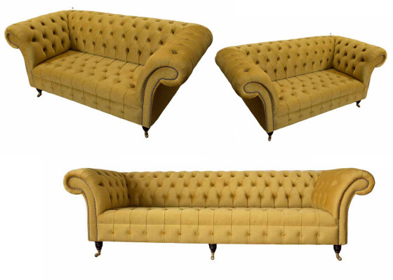 Sofagarnitur 3+2+2 Sitzer Set Design Sofa Polster Couchen Modern Garnitur