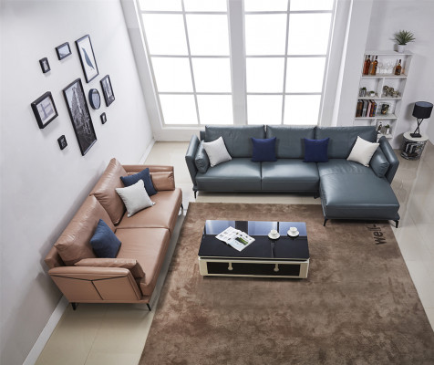 Design Ecksofa Wohnlandschaft Sofa Couch L Form Polster Couchen Leder Couchen