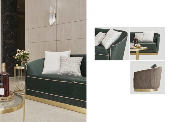 Sofagarnitur 3+2+1 Sitzer Set Design Sofas Polster Couchen Moderne Couch Samt