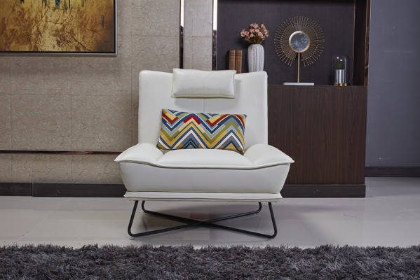 Luxus Stuhl Polster Cocktail Relax Lounge Club Stühle Möbel Design Sessel Weiß