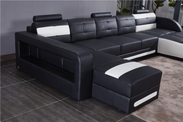 Sofa Sitz Eck Garnitur Polster Ecke Couch Design Couch Luxus Couchen Leder Neu