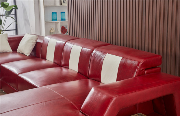 Sofa Sitz Eck Garnitur Polster Ecke Couch Design Couch Luxus Couchen Leder Neu