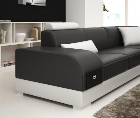 Sofa Wohnlandschaft U Form Ecksofa Couch Garnitur Polster Big xxl Sofas Couchen