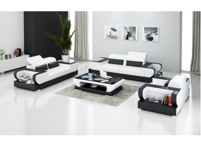 Sofagarnitur 3+2+1 Sitzer Set Design Sofa Polster Couchen Couch Modern Luxus