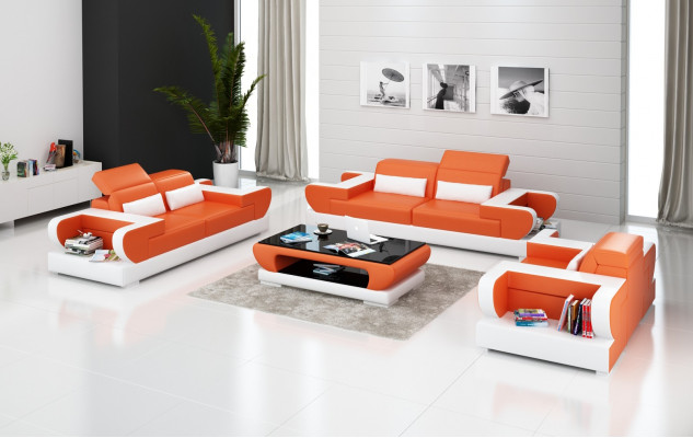 Sofagarnitur 3+2+1 Sitzer Set Design Sofa Polster Couchen Couch Modern Luxus