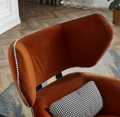 Lounge Luxus Fernseh Club Polster Sitzer Design Sessel Couch Sofa Relax Stoff