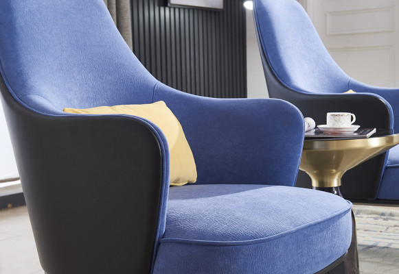 Lounge Luxus Fernseh Club Polster Sitzer  Sessel Design Couch Sofa Relax Stoff