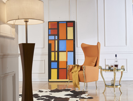 Stuhl Polster Cocktail Relax Bar Lounge Club Stühle Möbel Design Sessel König