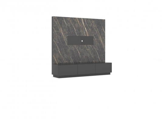 Modern Grau Luxus Wohnwand Holzmöbel Designer Wohnzimmermöbel Einrichtung