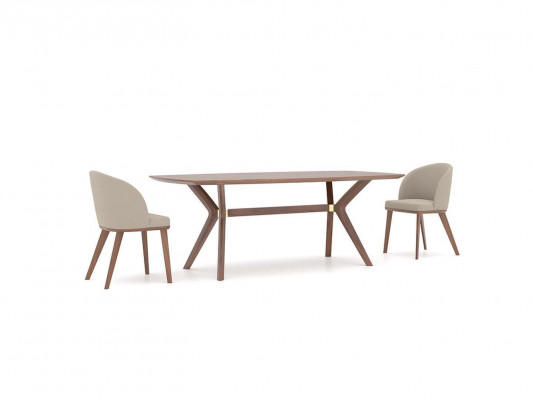 Esszimmer Essgruppe Esstisch 4x Stühle Luxus Einrichtung Modern Design