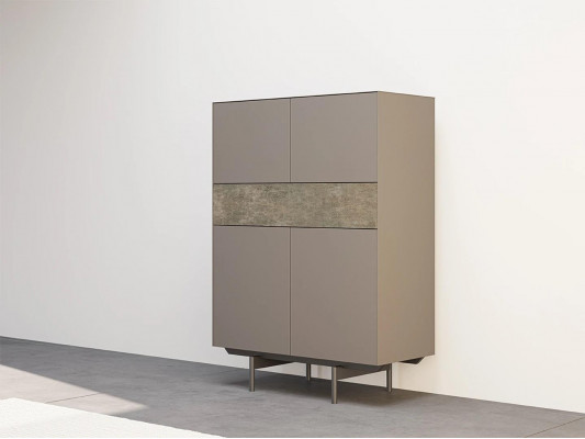 Essgruppe Esszimmer Set 8tlg Esstisch 4x Stühle Luxus Schrank Design Einrichtung