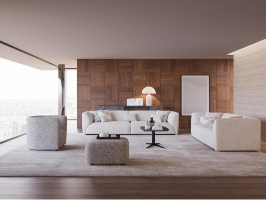 Polstermöbel Wohnzimmer Viersitzer Sofa Couch Dreisitzer Einrichtung Sessel Neu