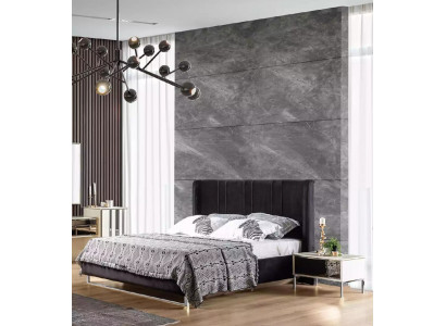 Schlafzimmer Bett 2x Nachttische Luxus Möbel 3tlg. Modern Betten Neu